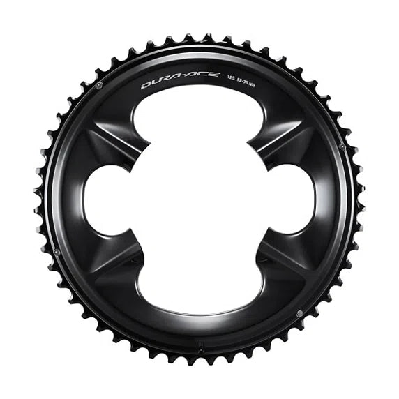 SHIMANO Dura Ace Chainring 52T for FCR9200 / FCR9200P - Black-Chainrings-4550170167950