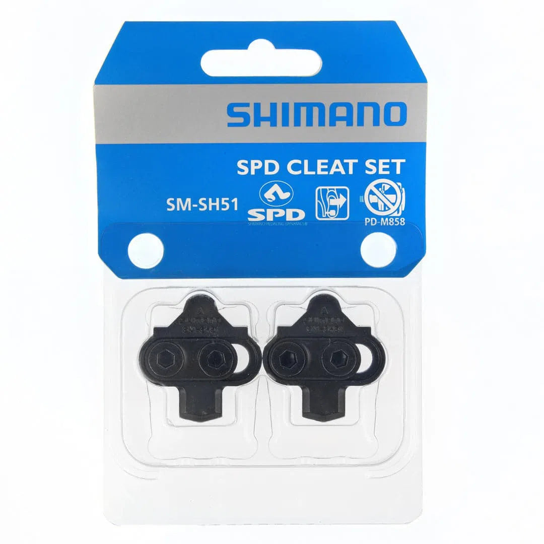 SHIMANO MTB Cleats SPD SM SH51 - Black-Cleats-192790646961