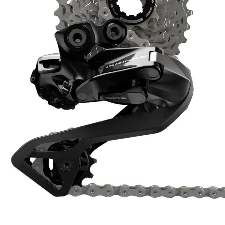 Shimano RDR9250 DI2 Rear Derailleur 12V - Shadow Black detail