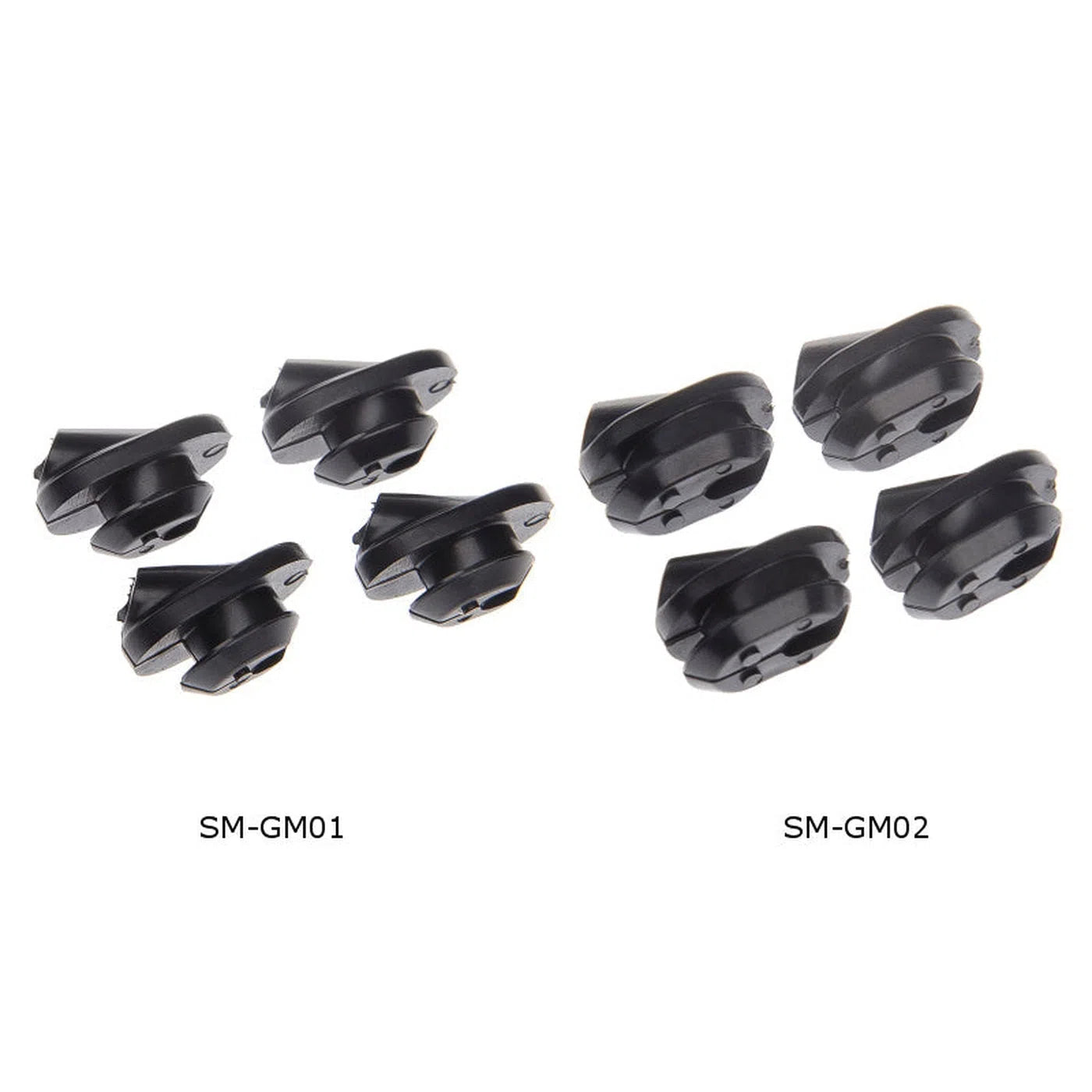 SHIMANO Rubber Inserts for internal Cable Routing from EWSD50 Cables - Black-Spare Parts-