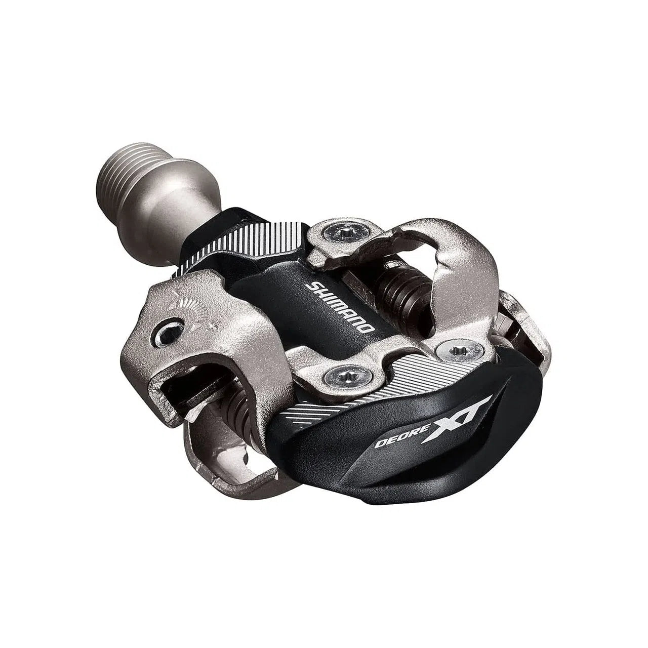 SHIMANO SPD Pedals Deore XT M8100 XC - Silver-Pedals-4550170444181