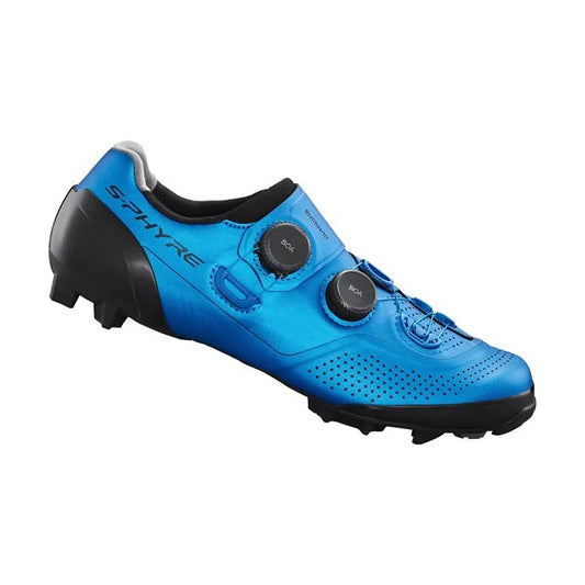 SHIMANO Sphyre XC902 Gravel MTB Cycling Shoes - Blue-Gravel Cycling Shoes-34681417