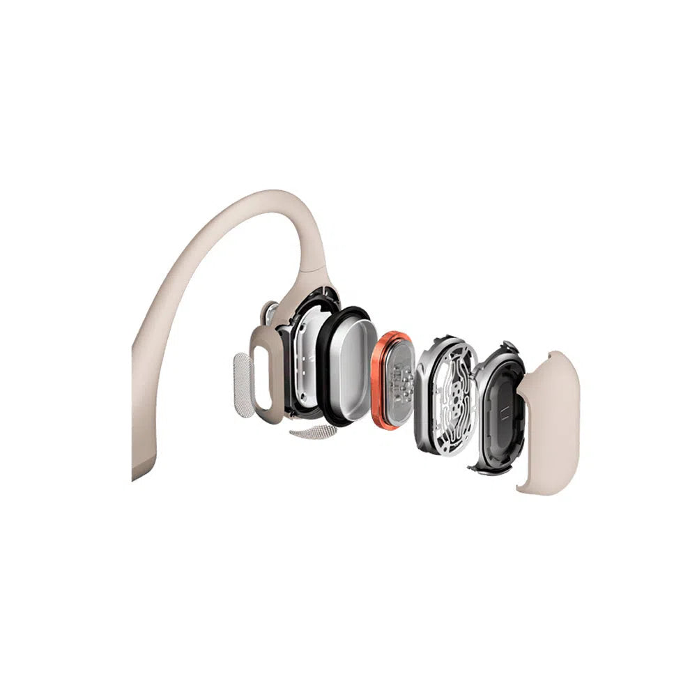 SHOKZ OpenRun Pro Bone Conduction Sport Headphones - Beige-Headphones-12550022