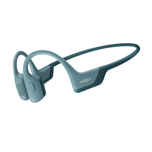 SHOKZ OpenRun Pro Bone Conduction Sport Headphones - Blue-Headphones-850033806335