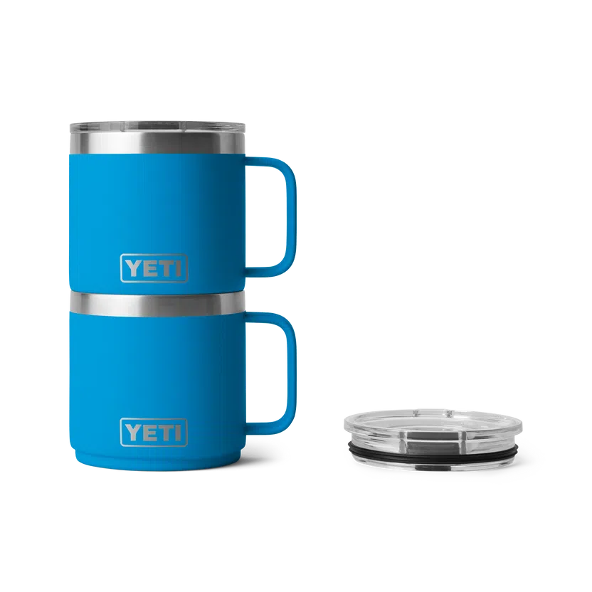 YETI Rambler 14 OZ 414 ML Mug - Big Wave Blue-Drinkware-888830326824