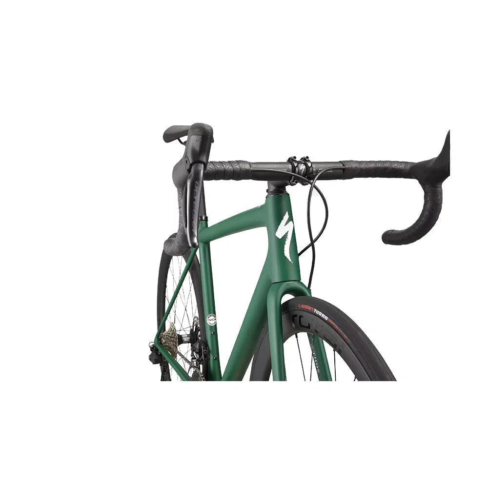 SPECIALIZED AETHOS Expert 2022 Ultegra Di2 Disc Complete Road Bike - Pine Green / White-Complete Road Bikes-