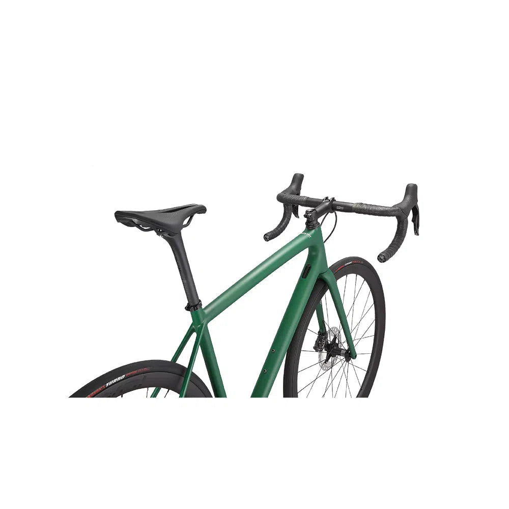 SPECIALIZED AETHOS Expert 2022 Ultegra Di2 Disc Complete Road Bike - Pine Green / White-Complete Road Bikes-