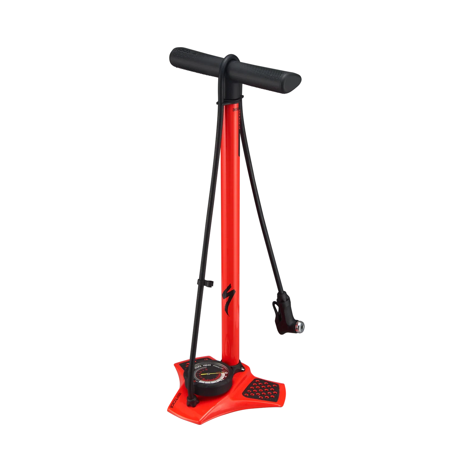 SPECIALIZED Airtool Comp Floor Pump - Red-Floor Pumps-888818558766