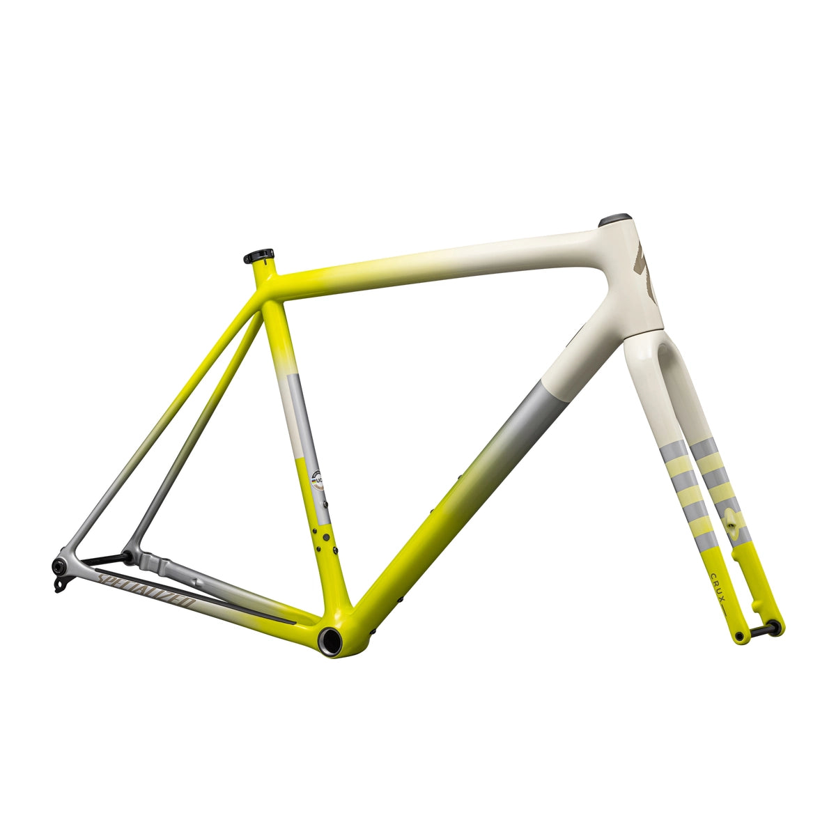 SPECIALIZED Crux 10R 2025 Gravel Frameset - Birch/Ion Metallic/Silver Dust/Taupe