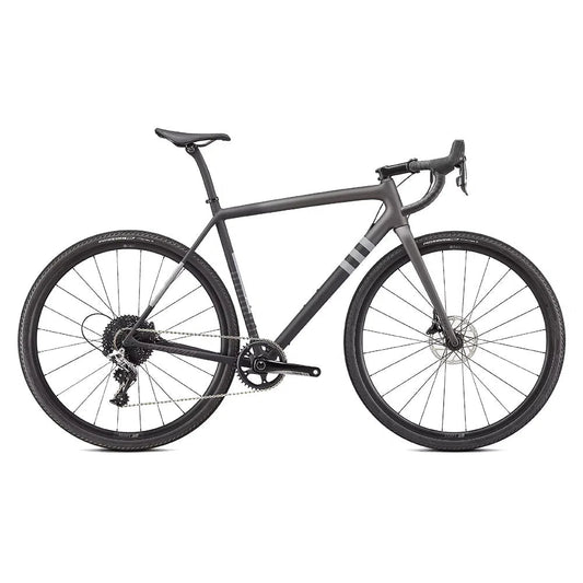 SPECIALIZED CRUX Comp Complete Bike Gravel - Satin Smoke/Black/Cool Grey-Complete Gravel Bikes-