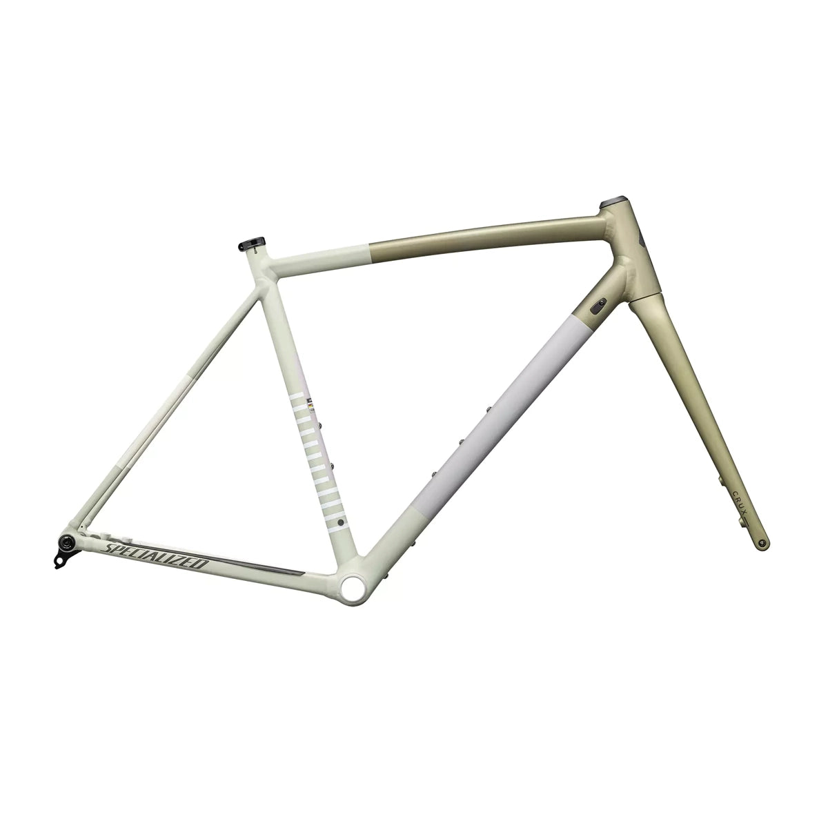 SPECIALIZED CRUX DSW 2025 Gravel Frameset - Satin Metallic Spruce / Birch / Smoke