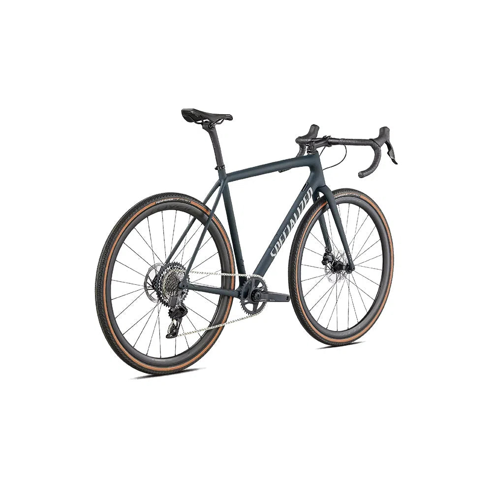 SPECIALIZED CRUX Expert Complete Bike Gravel - Satin Forest/Light Silver-Complete Gravel Bikes-888818771332