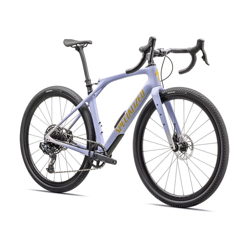 SPECIALIZED Diverge STR Expert Sram Complete Gravel Bike - CLAY/POWDER INDIGO/METALLIC SULPHUR-Complete Gravel Bikes-