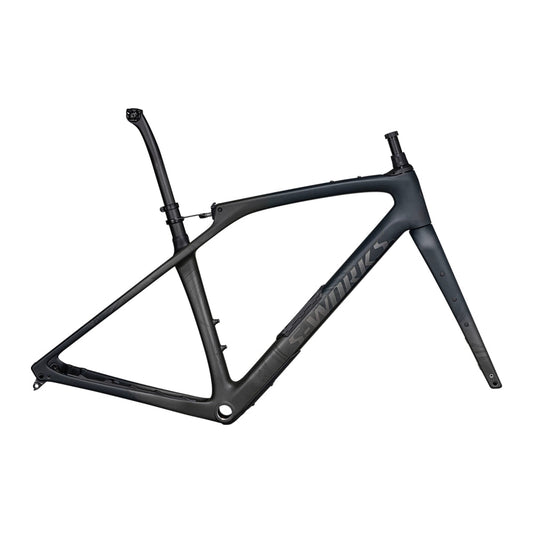 SPECIALIZED Diverge STR Sworks Frameset - Satin Forest Green/Dark Moss Green/Black Pearl-GRAVEL Frameset-888818804597