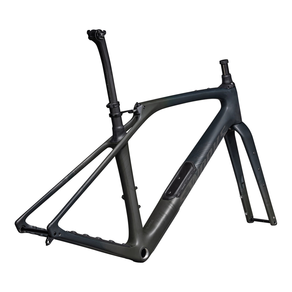 SPECIALIZED Diverge STR Sworks Frameset - Satin Forest Green/Dark Moss Green/Black Pearl-GRAVEL Frameset-888818804597