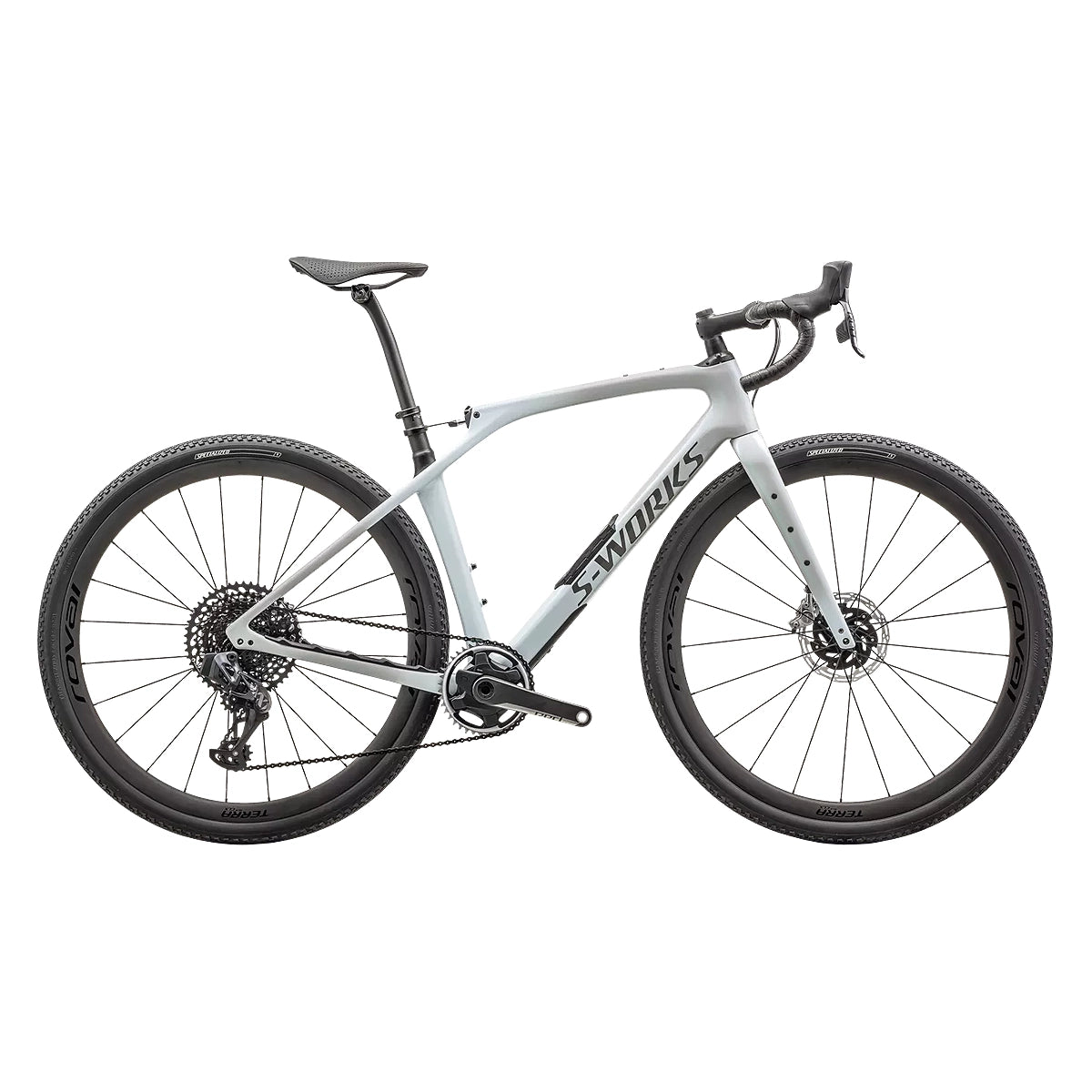 SPECIALIZED DIVERGE STR SWORKS Gravel Bike - DOVE GREY+EYRIS PEARL / MORNING MIST / EYRIS PEARL / SMOKE