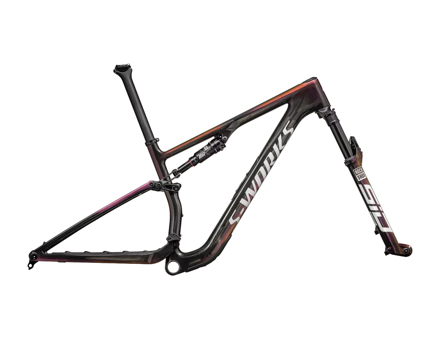 Specialized Epic 8 MTB Frameset - Gloss Carbon/Metallic Vivid Pink/Viavi Magenta Gold/Metallic Midnight Shadow/White-MTB Framesets-