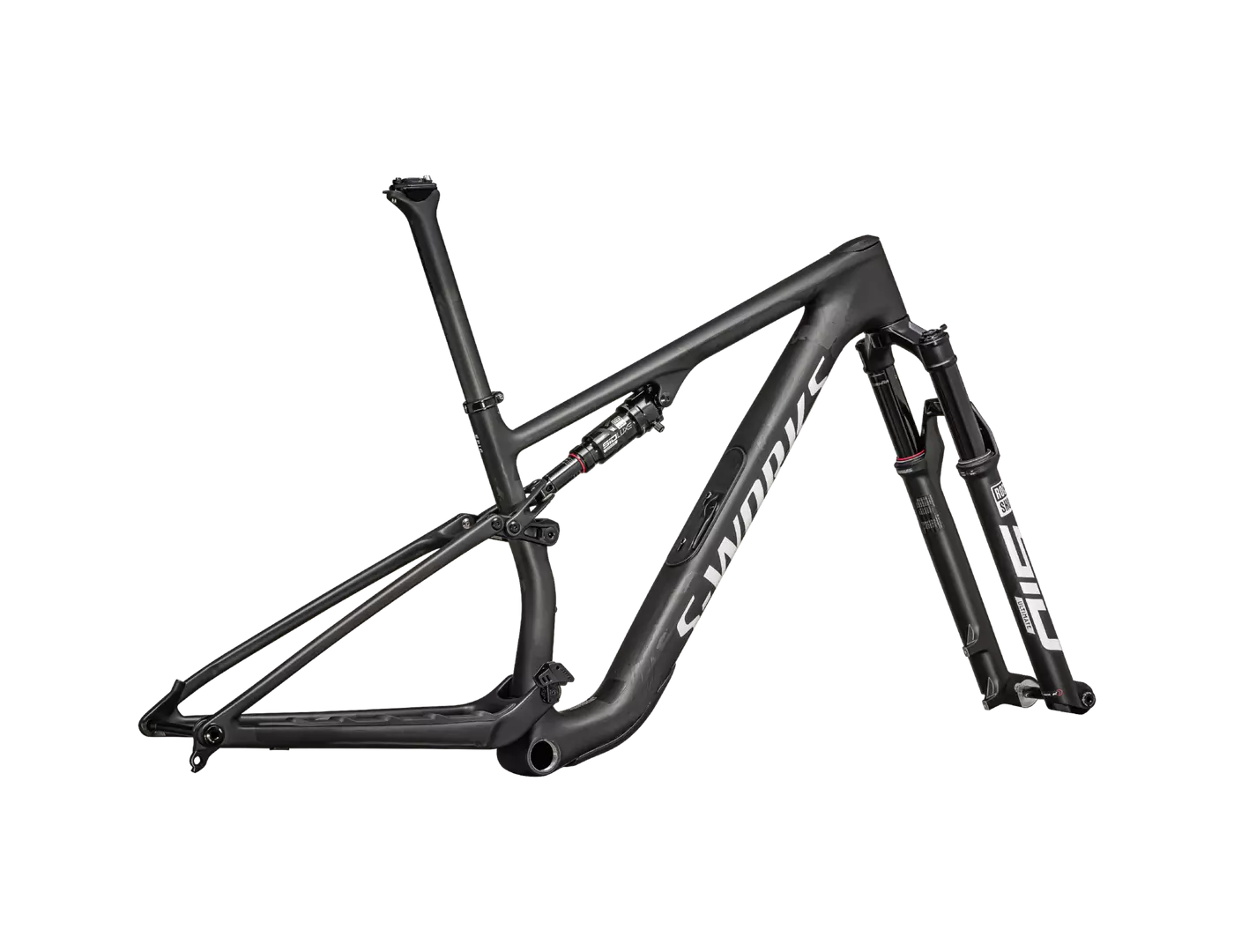 Specialized Epic 8 MTB Frameset - Satin Carbon/Metallic White Silver-MTB Framesets-