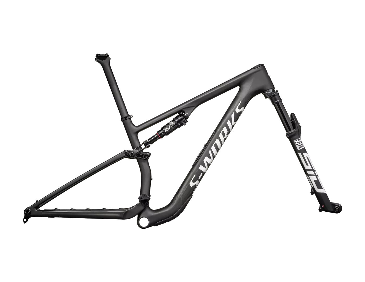 Specialized Epic 8 MTB Frameset - Satin Carbon/Metallic White Silver-MTB Framesets-