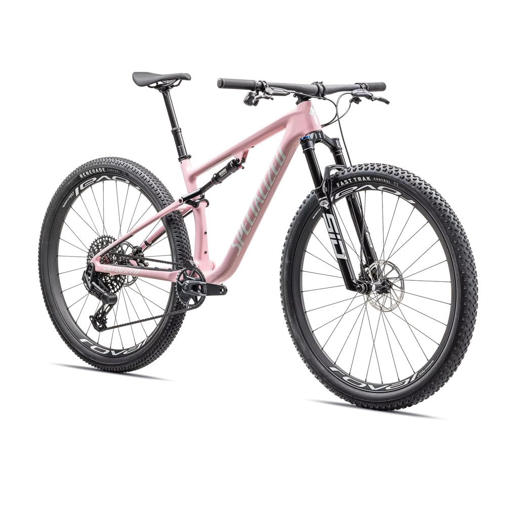 SPECIALIZED Epic Evo Pro LTD SRAM X0 AXS Complete MTB - Gloss Desert Rose / Metallic White Silver-Complete MTB Bikes-