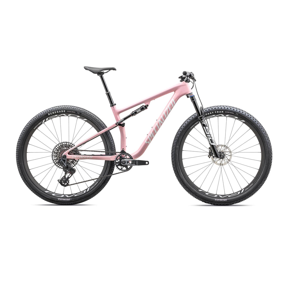 SPECIALIZED Epic Evo Pro LTD SRAM X0 AXS Complete MTB - Gloss Desert Rose / Metallic White Silver-Complete MTB Bikes-