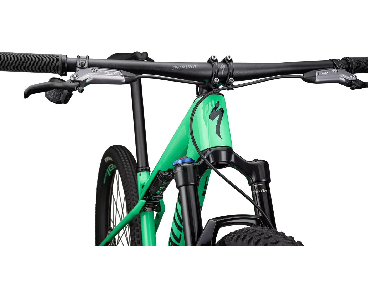 SPECIALIZED Epic WC Expert SRAM GX AXS Complete MTB - Gloss Electric Green / Forest Green Pearl-Complete MTB Bikes-