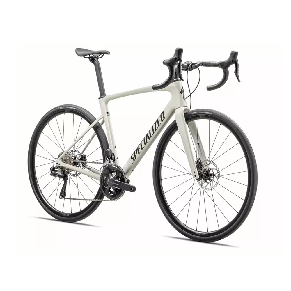 SPECIALIZED Roubaix SL8 COMP 2023 SHIMANO 105 Di2 Complete Road Bike - Mettalic Deep Lake/White Sage Metallic and Red Ghost Pearl Over Dune White/Metallic Obsidian-Complete Road Bikes-