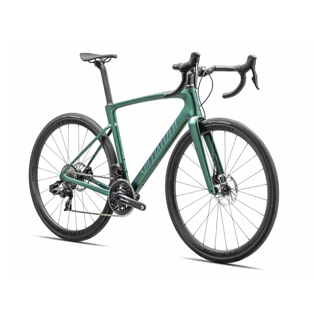 SPECIALIZED Roubaix SL8 PRO 2023 SRAM Force D2 AXS Complete Road Bike - Metallic Pine-Complete Road Bikes-