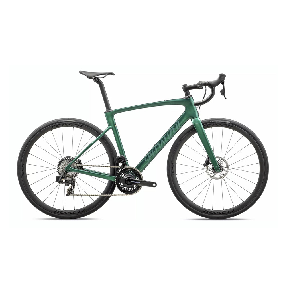 SPECIALIZED Roubaix SL8 PRO 2023 SRAM Force D2 AXS Complete Road Bike - Metallic Pine-Complete Road Bikes-