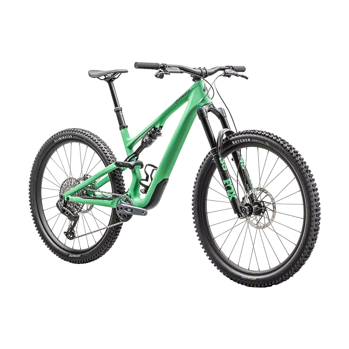 SPECIALIZED STUMPJUMPER 15 Expert 2025 Mountain Bike - Satin Electric Green / Satin Forest Green