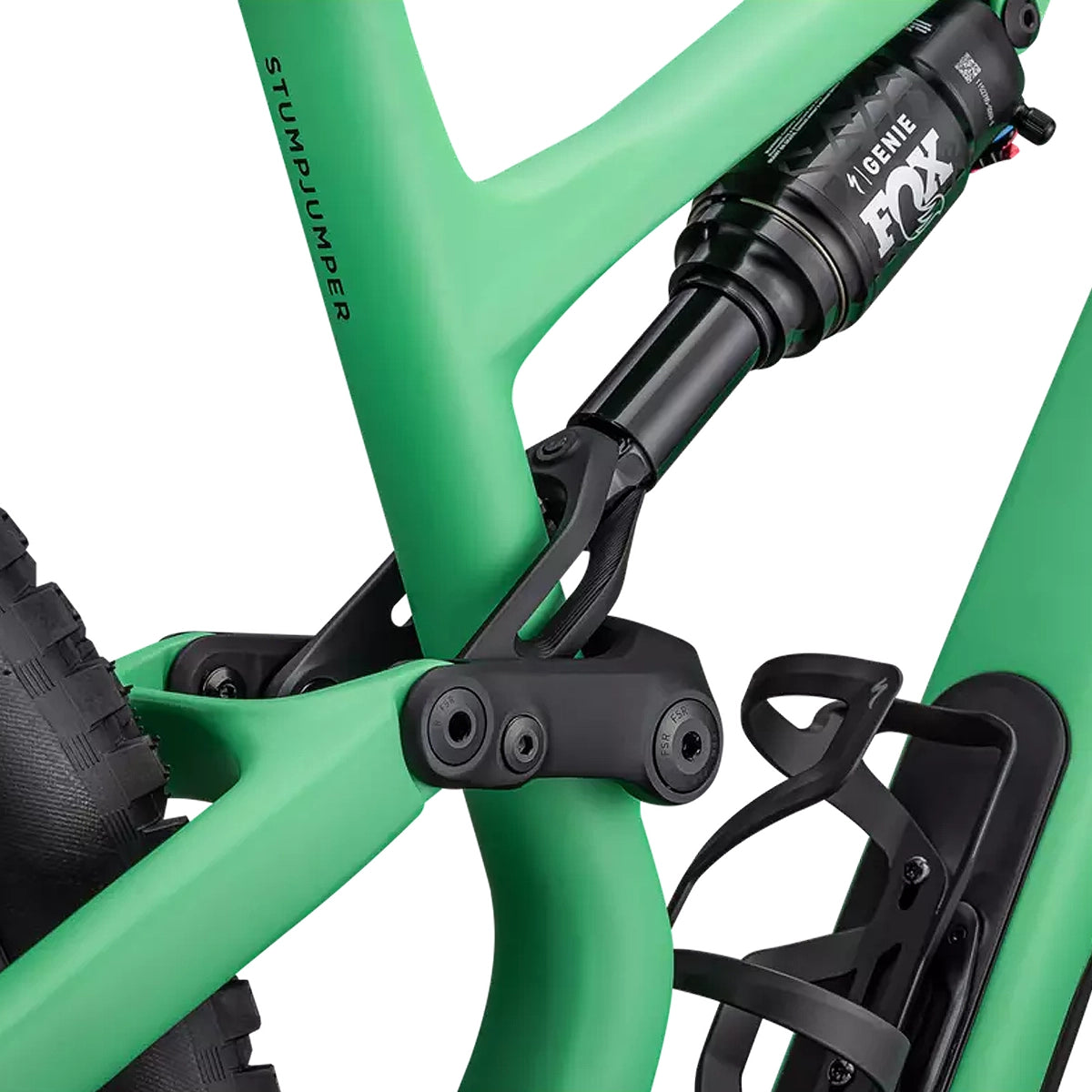 SPECIALIZED STUMPJUMPER 15 Expert 2025 Mountain Bike - Satin Electric Green / Satin Forest Green