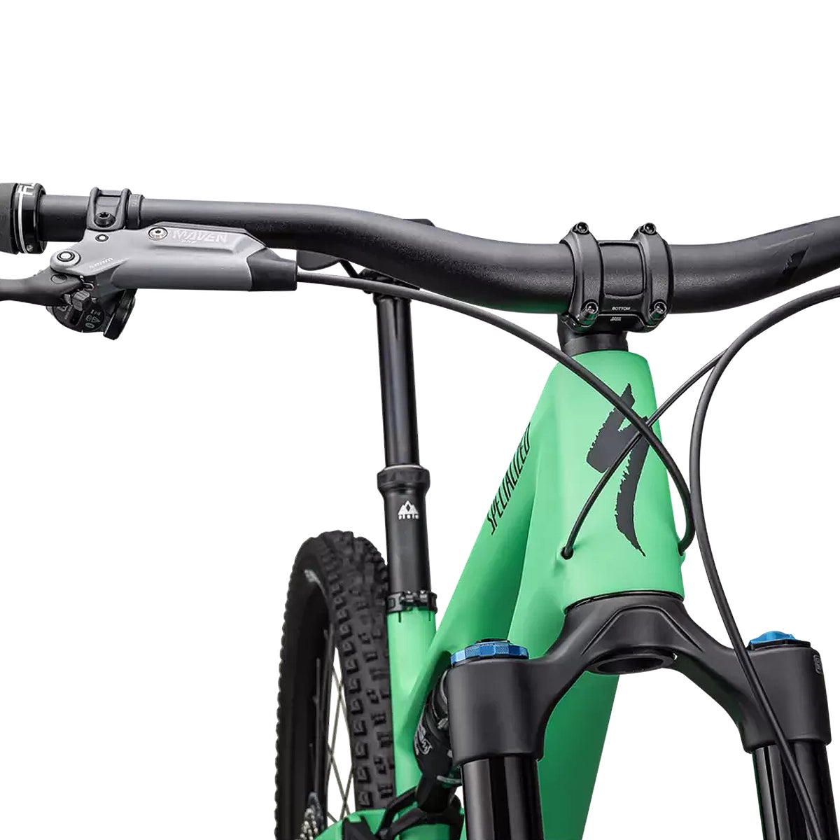 SPECIALIZED STUMPJUMPER 15 Expert 2025 Mountain Bike - Satin Electric Green / Satin Forest Green