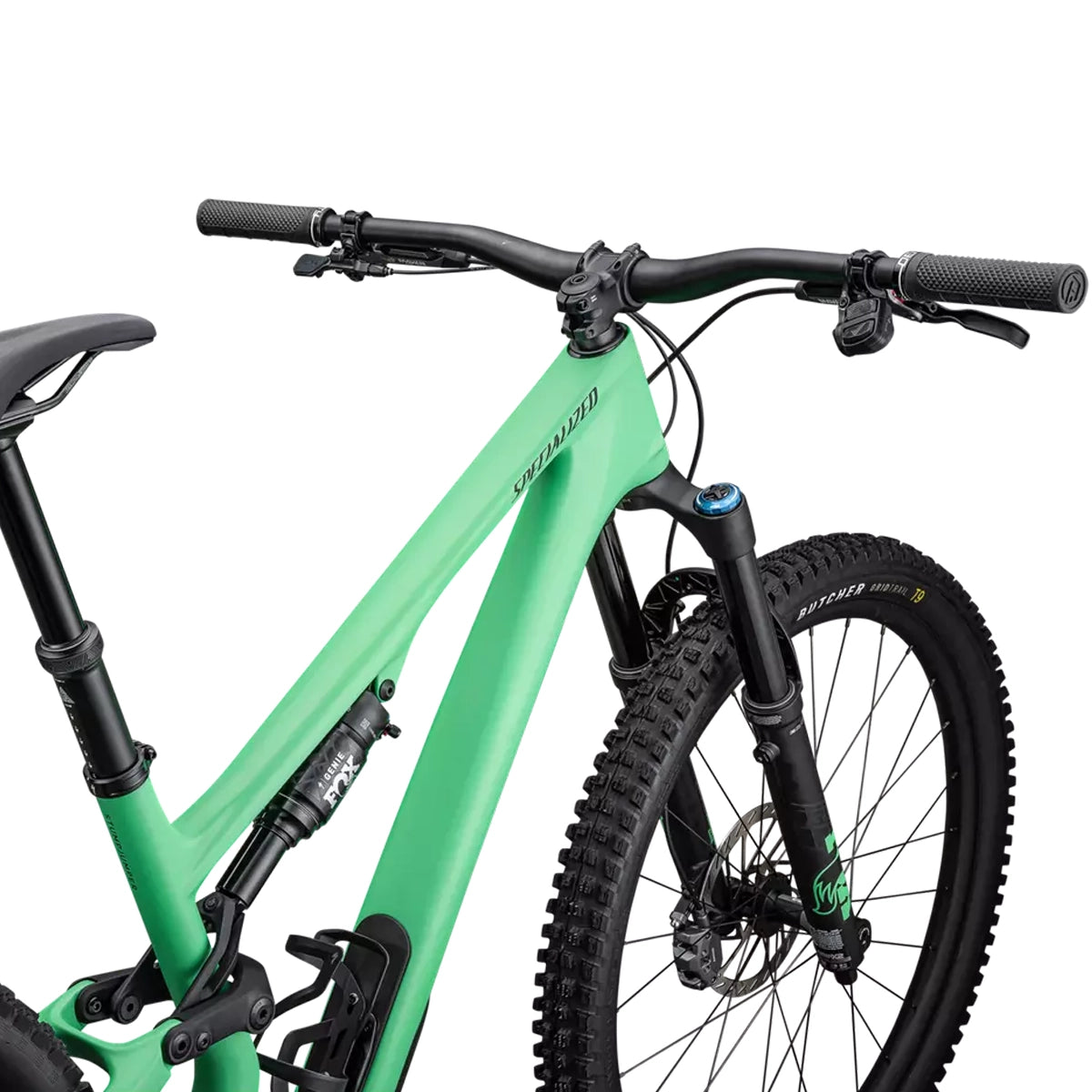 SPECIALIZED STUMPJUMPER 15 Expert 2025 Mountain Bike - Satin Electric Green / Satin Forest Green