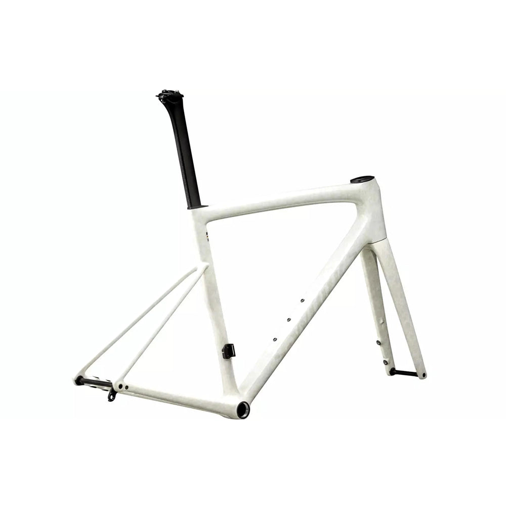 SPECIALIZED Sworks Tarmac SL8 2023 Road Frameset - GLOSS WHITE DUNE WHITE PEARL IMPASTO-Road Frameset-