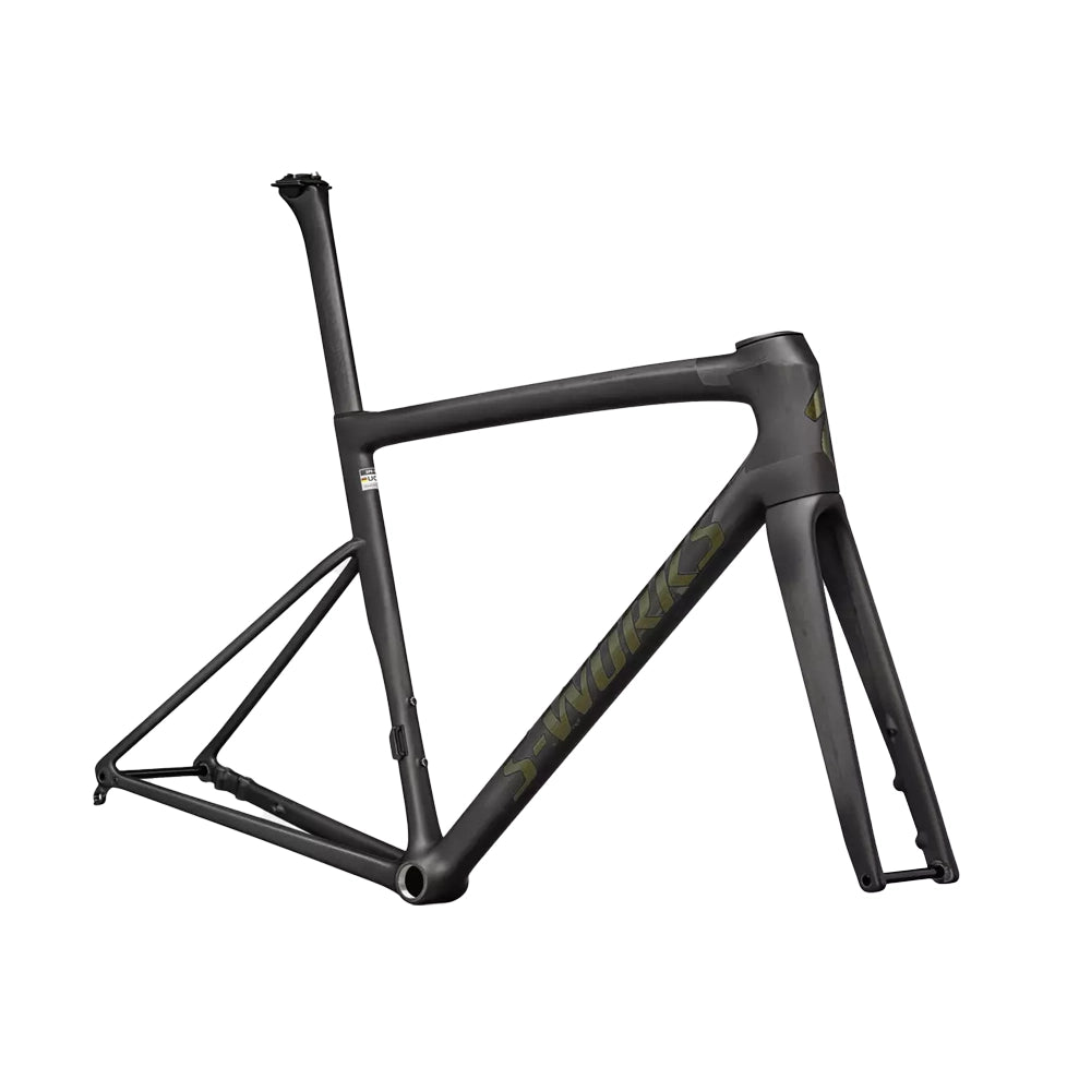 SPECIALIZED Sworks Tarmac SL8 2023 Road Frameset - SATIN CARBON RTP / CHAMELEON SNAKE EYE-Road Frameset-