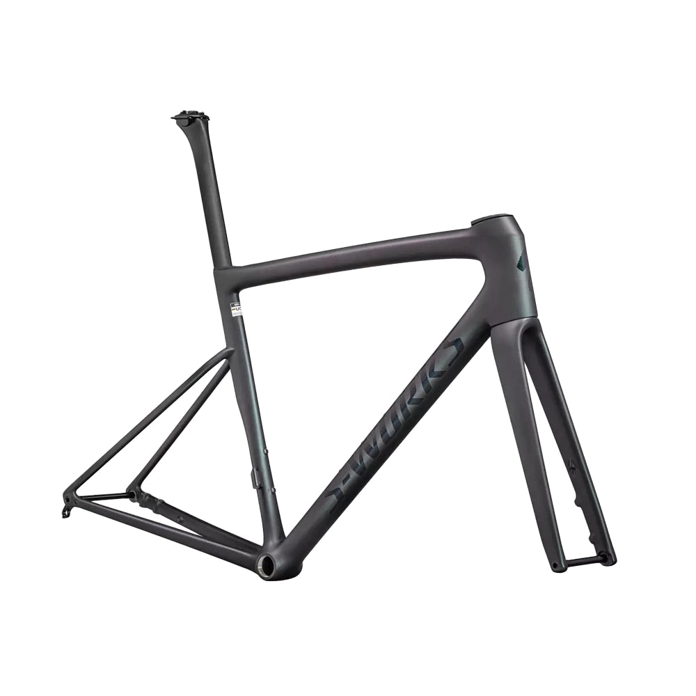 SPECIALIZED Sworks Tarmac SL8 2023 Road Frameset - SATIN CARBON/BLACK TINT OVER CHAMELEON BLEND/SUPERNOVA-Road Frameset-