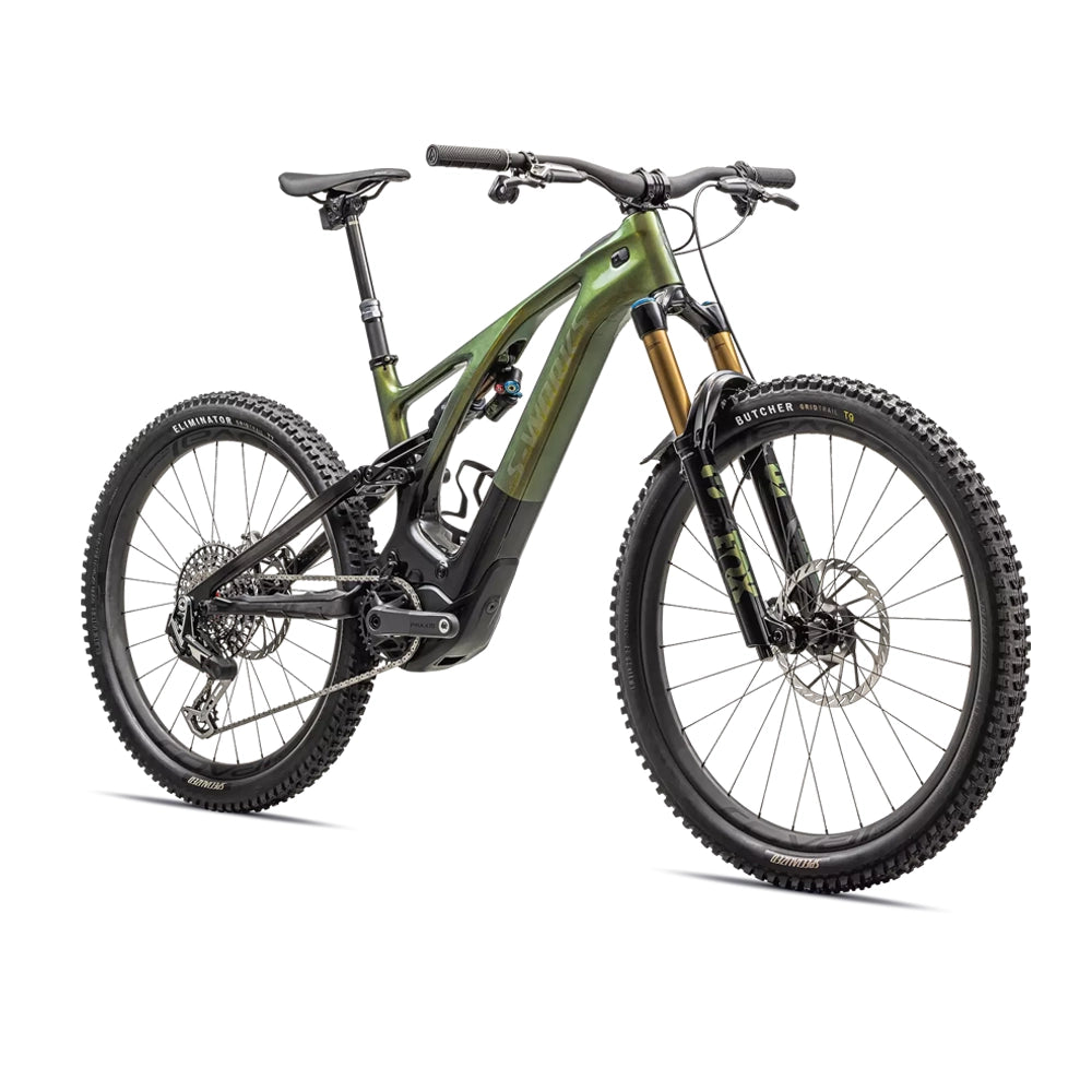 SPECIALIZED SWorks Turbo Levo Complete MTB Ebike - GLOSS GOLD PEARL OVER CARBON / CARBON / GOLD PEARL OVER CARBON-Complete E-MTB Bike-