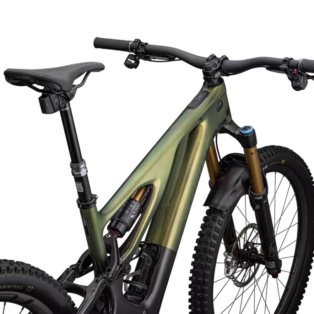 SPECIALIZED SWorks Turbo Levo Complete MTB Ebike - GLOSS GOLD PEARL OVER CARBON / CARBON / GOLD PEARL OVER CARBON-Complete E-MTB Bike-