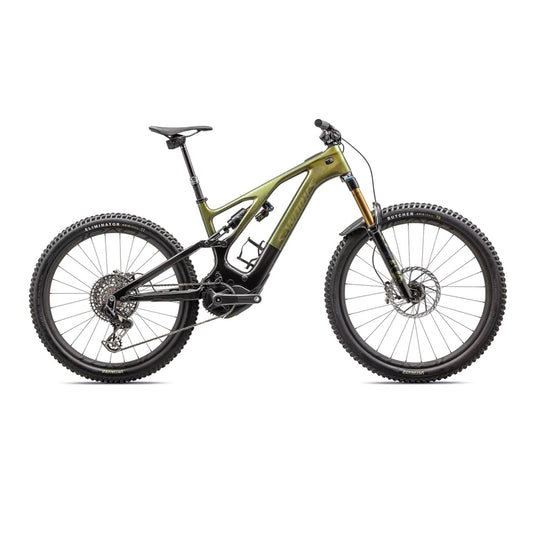 SPECIALIZED SWorks Turbo Levo Complete MTB Ebike - GLOSS GOLD PEARL OVER CARBON / CARBON / GOLD PEARL OVER CARBON-Complete E-MTB Bike-