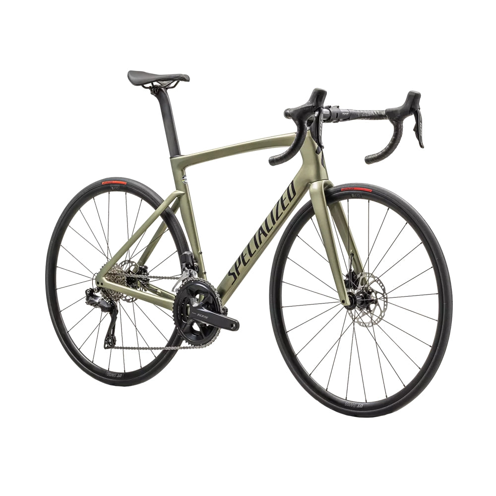 SPECIALIZED TARMAC SL7 COMP Disc Complete Bike Road Shimano 105 Di2 - GLOSS METALLIC SPRUCE / METALLIC MIDNIGHT SHADOW-Complete Road Bikes-