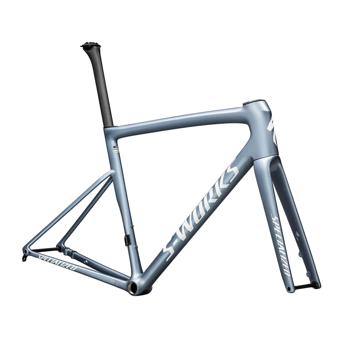 SPECIALIZED Tarmac SL8 2025 Road Frameset - GLOSS GLACIAL METALLIC / RED TO GOLD PEARL / WHITE