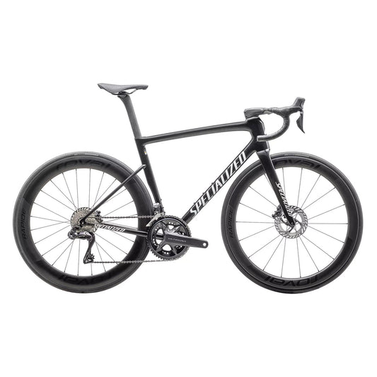 SPECIALIZED Tarmac SL8 Pro 2025 Shimano Ultegra DI2 Road Bike - Gloss Carbon/Metallic White Silver