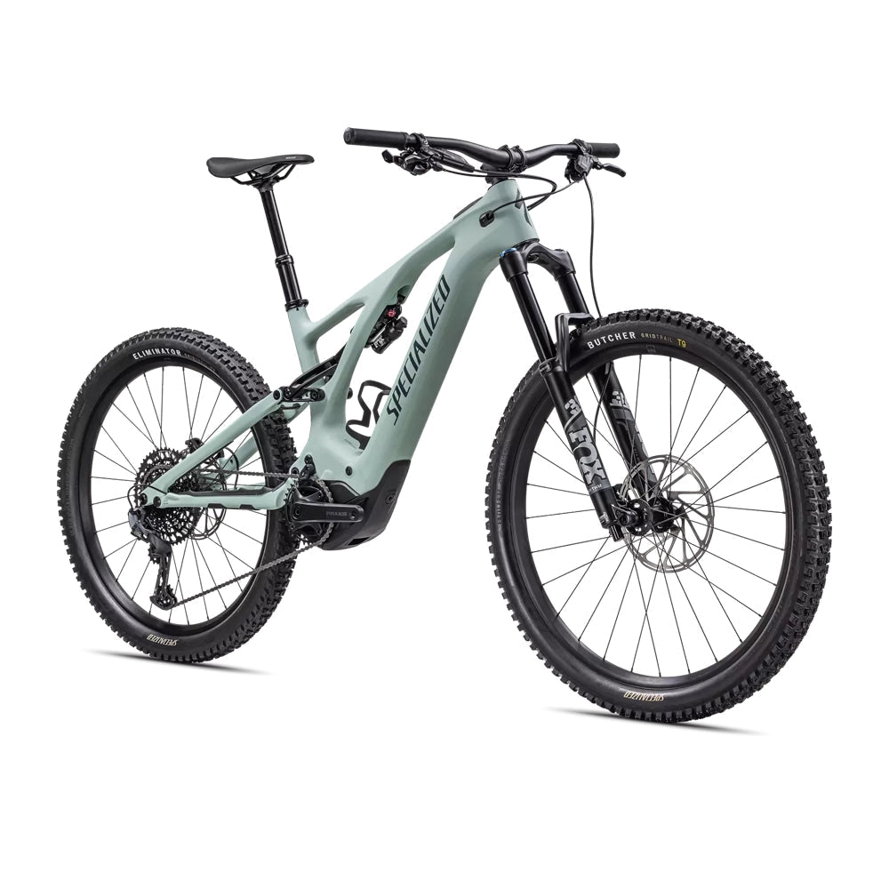 SPECIALIZED TURBO Levo Comp Carbon Complete MTB EBike - Satin White Sage / Deep Lake-Complete E-MTB Bike-