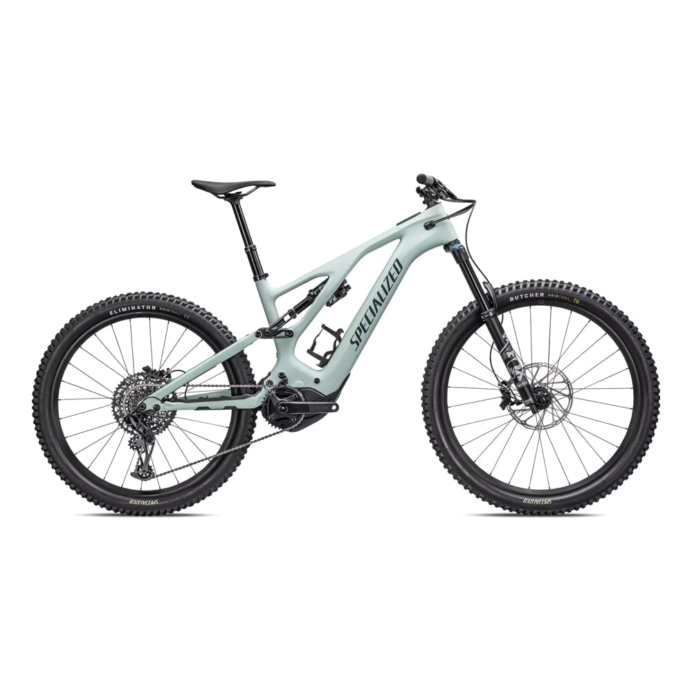 SPECIALIZED TURBO Levo Comp Carbon Complete MTB EBike - Satin White Sage / Deep Lake-Complete E-MTB Bike-