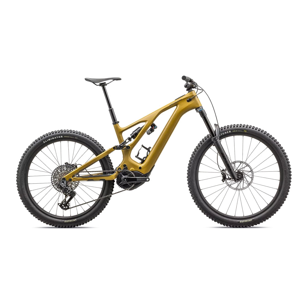 SPECIALIZED Turbo Levo Expert G3 Complete MTB Ebike - SATIN HARVEST GOLD / OBSIDIAN-Complete E-MTB Bike-