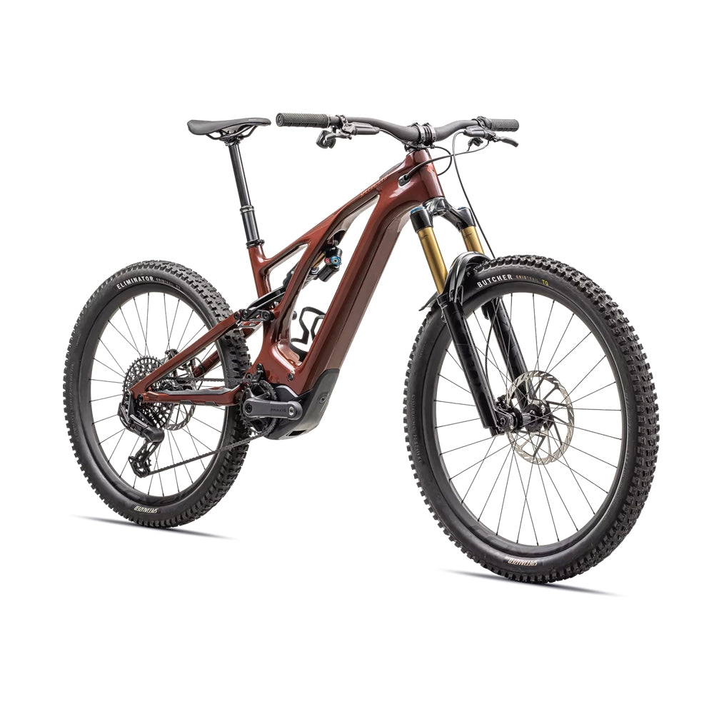 SPECIALIZED Turbo Levo Pro Carbon Complete MTB Ebike - GLOSS RUSTED RED / SATIN REDWOOD-Complete E-MTB Bike-