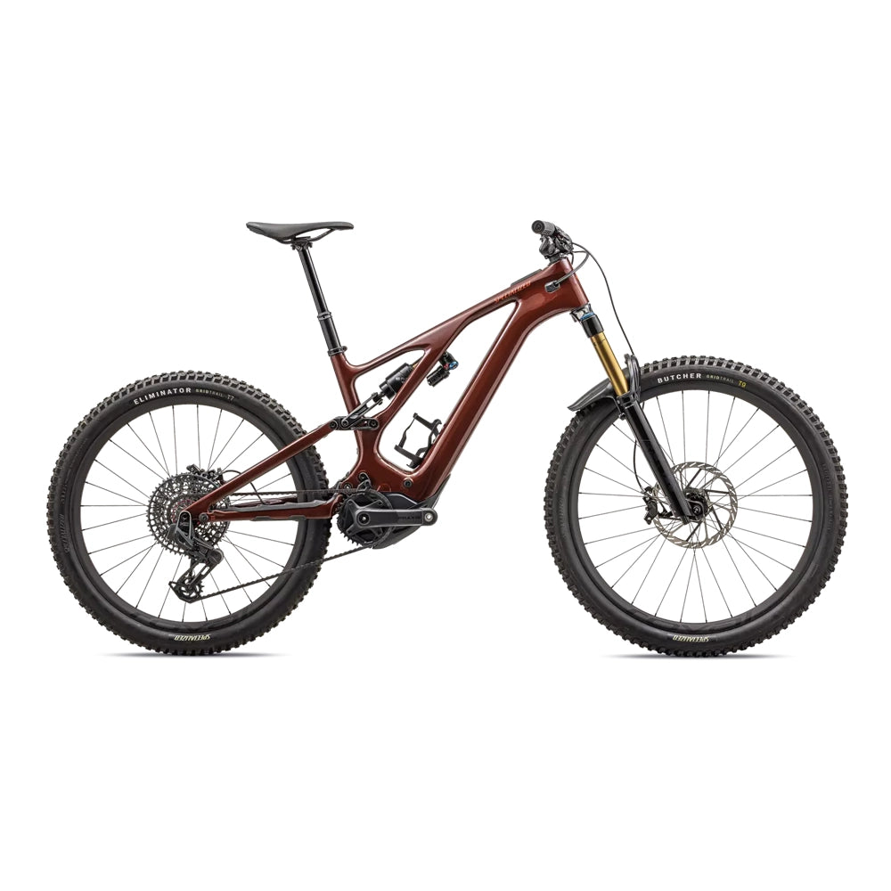 SPECIALIZED Turbo Levo Pro Carbon Complete MTB Ebike - GLOSS RUSTED RED / SATIN REDWOOD-Complete E-MTB Bike-