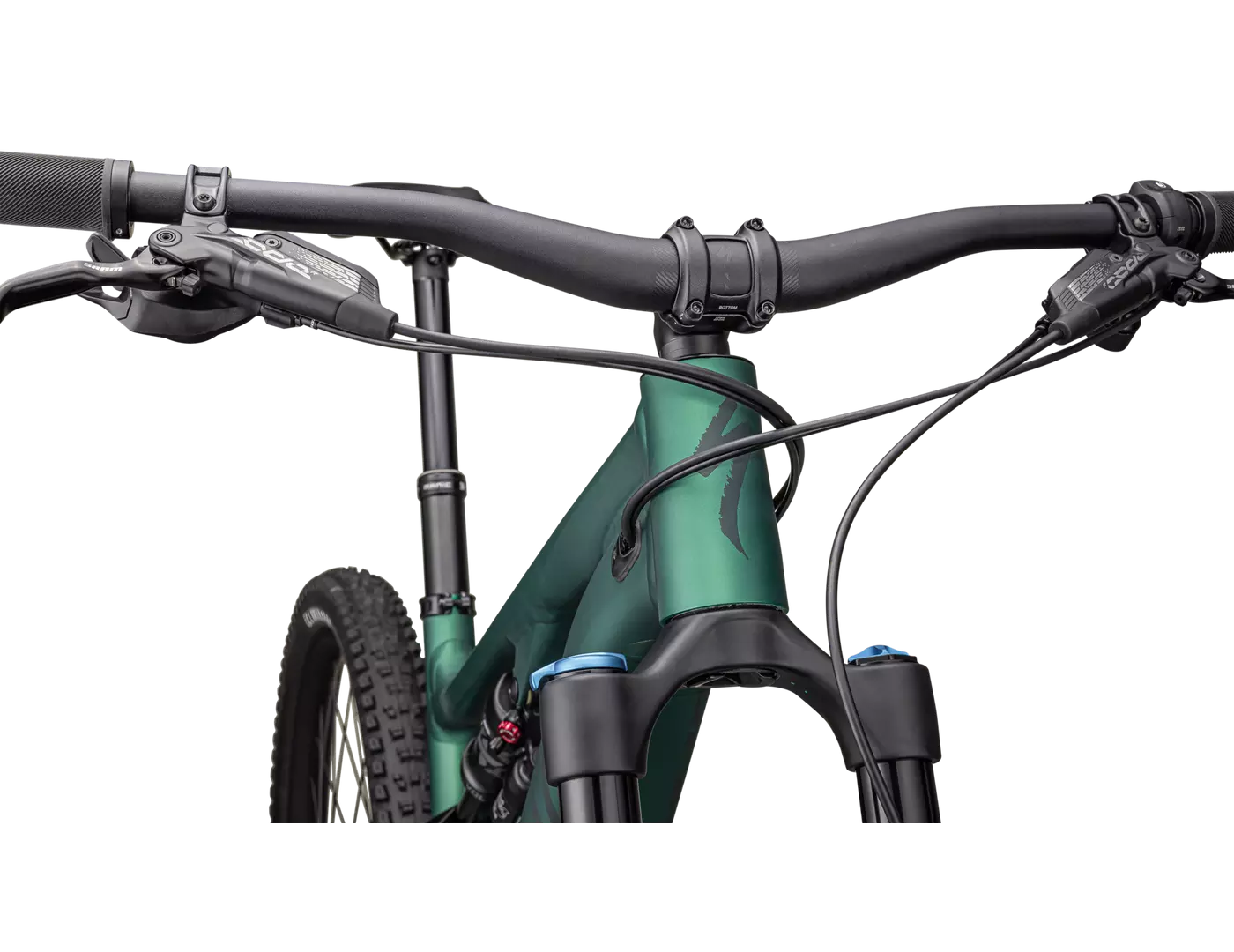 Specialized Turbo Levo SL Comp Alloy Complete MTB Ebike - SATIN PINE GREEN / FOREST GREEN-Complete E-MTB Bike-