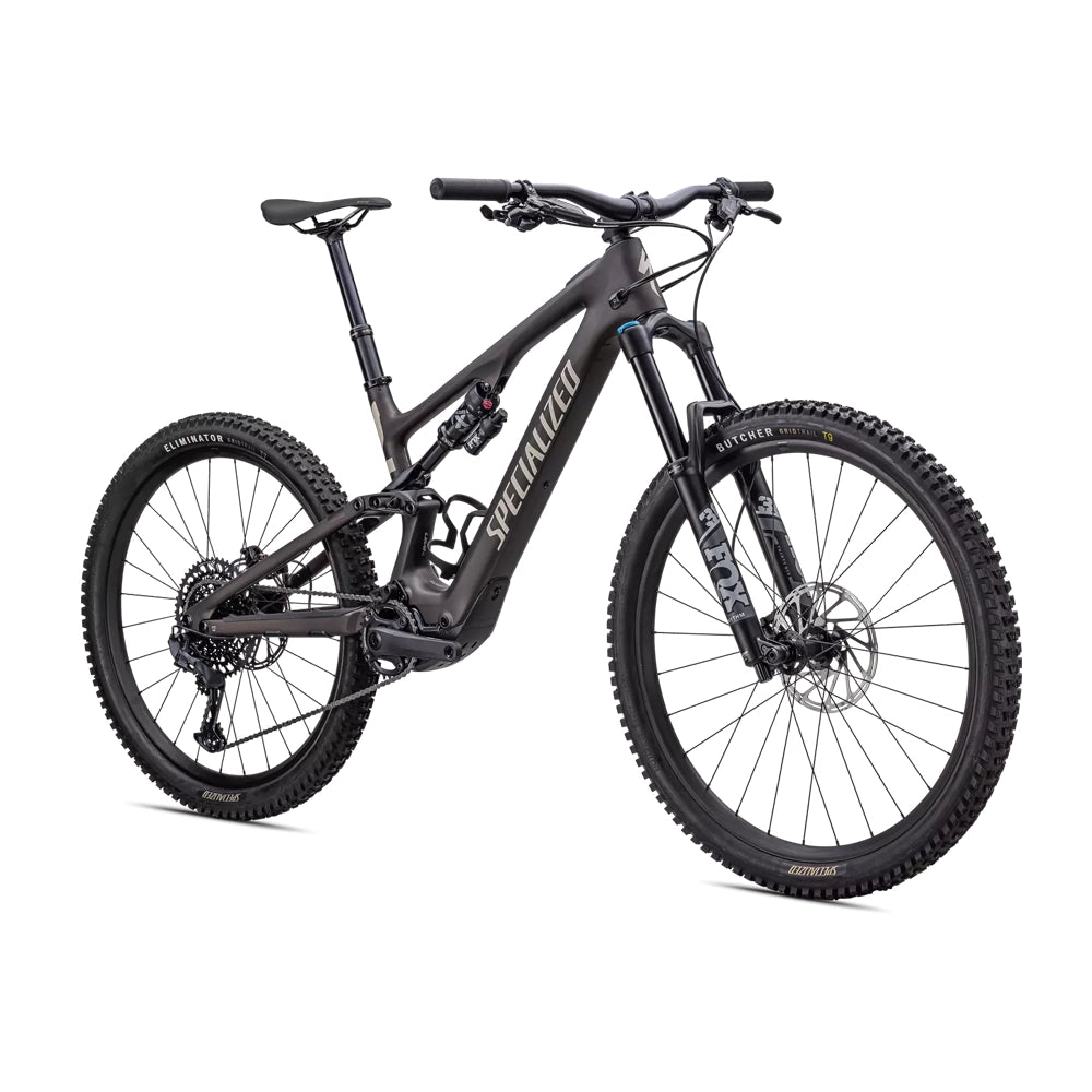 SPECIALIZED Turbo Levo SL Comp Carbon Complete MTB Ebike - Satin Doppio / Sand / Silver Dust-Complete E-MTB Bike-