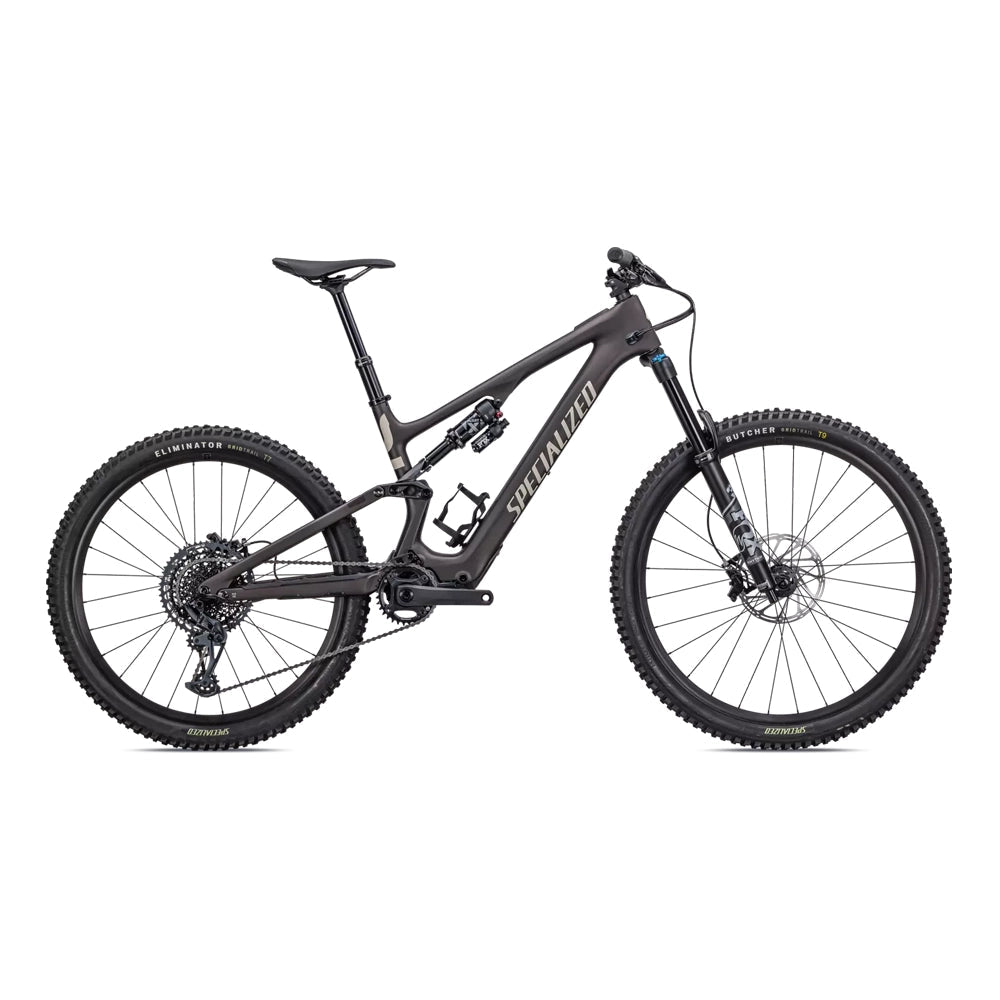 SPECIALIZED Turbo Levo SL Comp Carbon Complete MTB Ebike - Satin Doppio / Sand / Silver Dust-Complete E-MTB Bike-